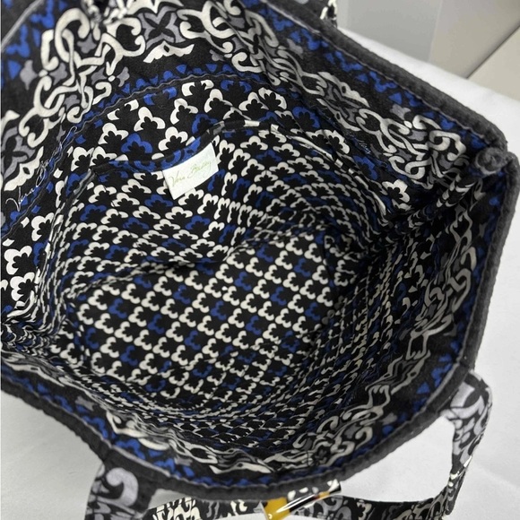 Vera Bradley Canterberry Cobalt Tote Bag - Picture 6 of 10